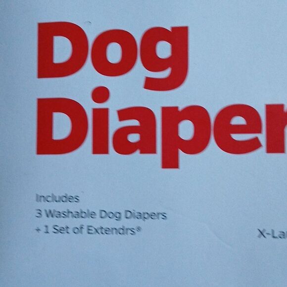Pet Parents Premium Washable Dog Diapers (3pack) of Female & Male  Sz XL NEW - Picture 4 of 6